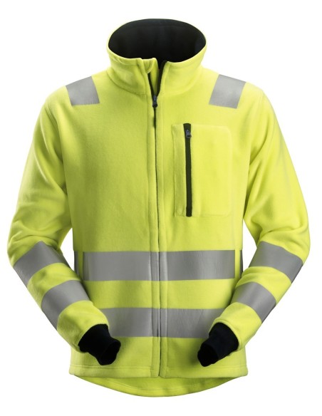 2860 Forro polar con cremallera de alta visibilidad clase 3 ProtecWork amarillo
