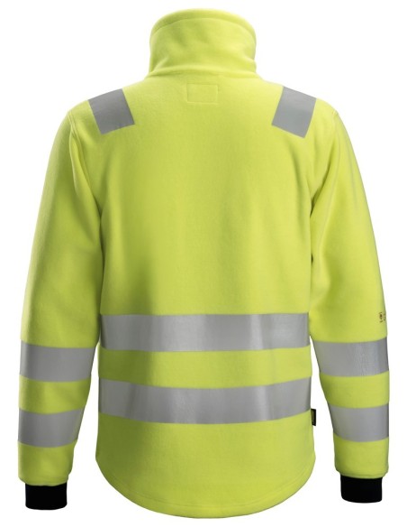 2860 Forro polar con cremallera de alta visibilidad clase 3 ProtecWork amarillo