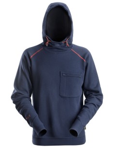 2862 Sudadera ProtecWork con capucha azul marino
