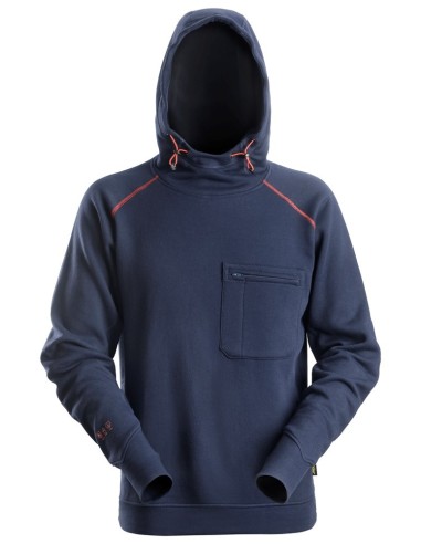 2862 Sudadera ProtecWork con capucha azul marino