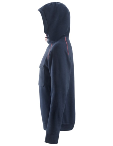 2862 Sudadera ProtecWork con capucha azul marino