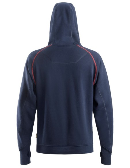 2862 Sudadera ProtecWork con capucha azul marino