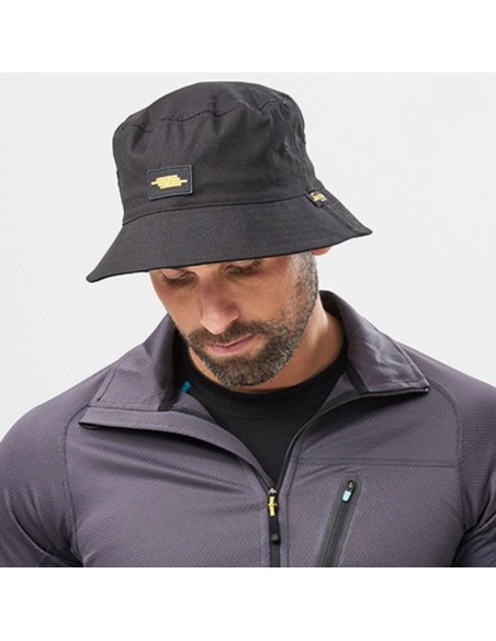 9072 Gorro de pesca LiteWork negro