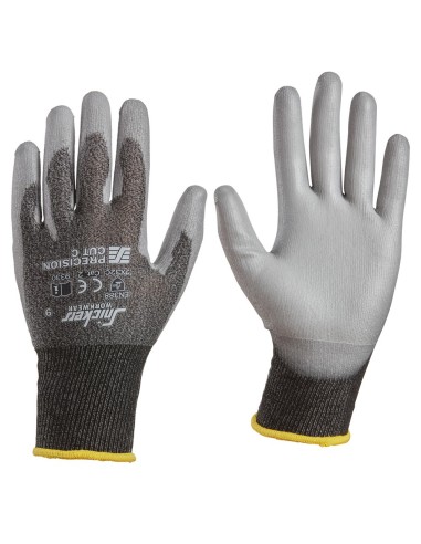 9330 Par guantes Precision Cut C gris antracita-gris roca