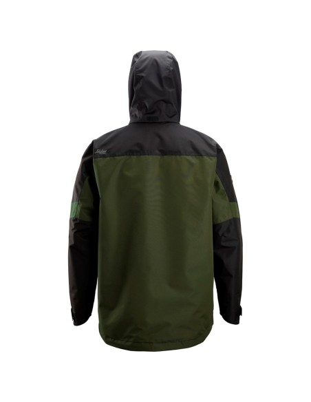 1304 Chaqueta impermeable AllroundWork color verde khaki/ negro