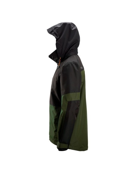 1304 Chaqueta impermeable AllroundWork color verde khaki/ negro