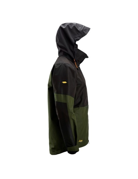 1304 Chaqueta impermeable AllroundWork color verde khaki/ negro