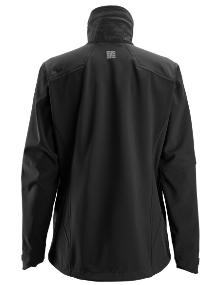 1247 Chaqueta cortavientos softshell para mujer AllroundWork color negro