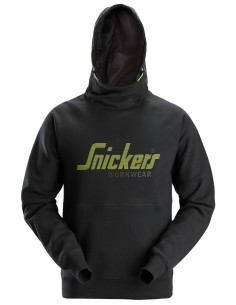 2845 Sudaderas con capucha y logo color negro