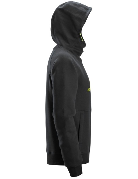 2845 Sudaderas con capucha y logo color negro