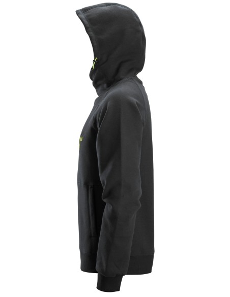 2845 Sudaderas con capucha y logo color negro