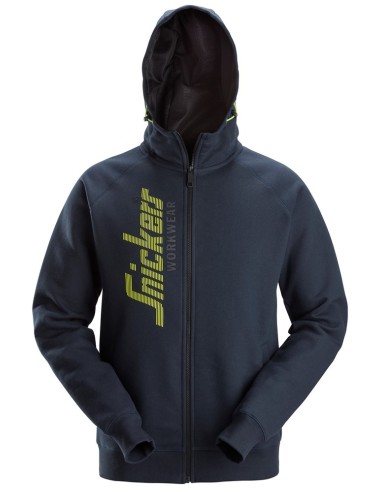 2846 Sudaderas con cremallera y capucha color azul marino