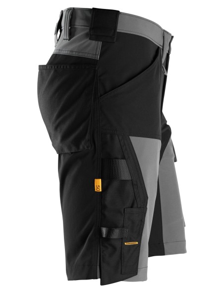 6173 Pantalones cortos de trabajo elasticos AllroundWork grises