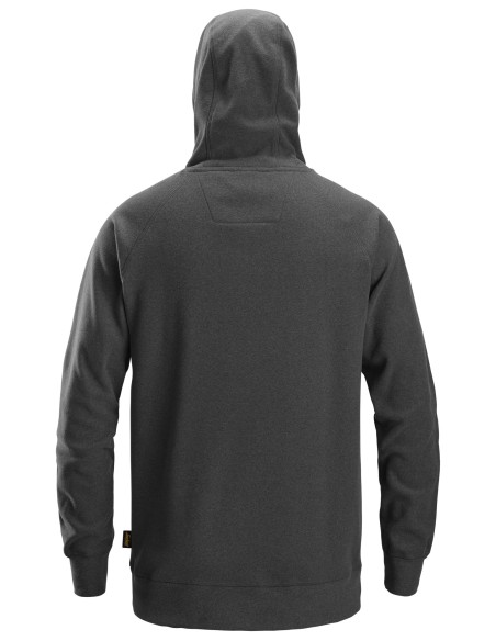 8075 Sudadera AllroundWork Polartec con capucha de rizo color gris acero