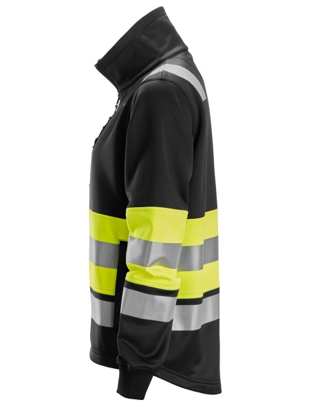 8077 Chaqueta con cremallera completa para mujer de alta visibilidad clase 1 color amarillo/ negro