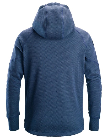 8041 Sudadera con capucha y forro polar Flexiwork azul-negro