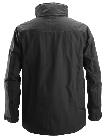 8378 Juego de chubasquero y pantalones impermeables negro