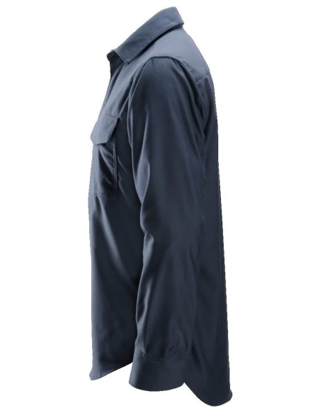 8561 Camisa de manga larga ProtecWork azul marino
