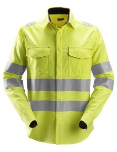 8562 Camisa de manga larga de alta visibilidad clase 3 ProtecWork amarillo
