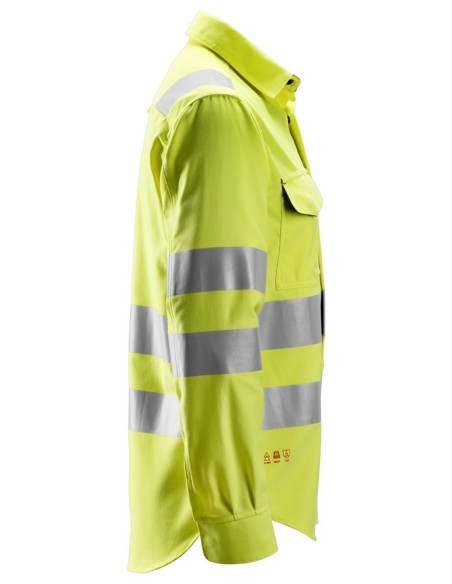 8562 Camisa de manga larga de alta visibilidad clase 3 ProtecWork amarillo