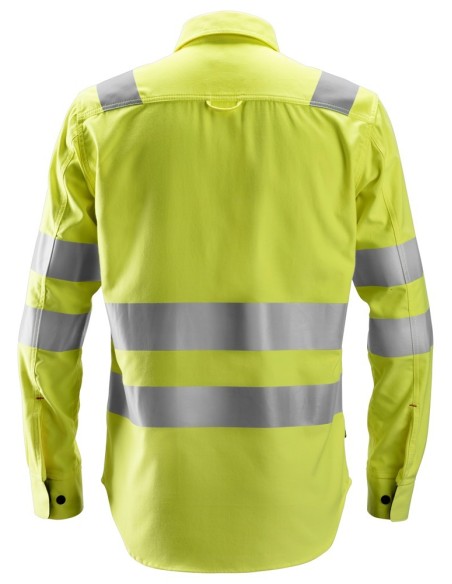 8562 Camisa de manga larga de alta visibilidad clase 3 ProtecWork amarillo