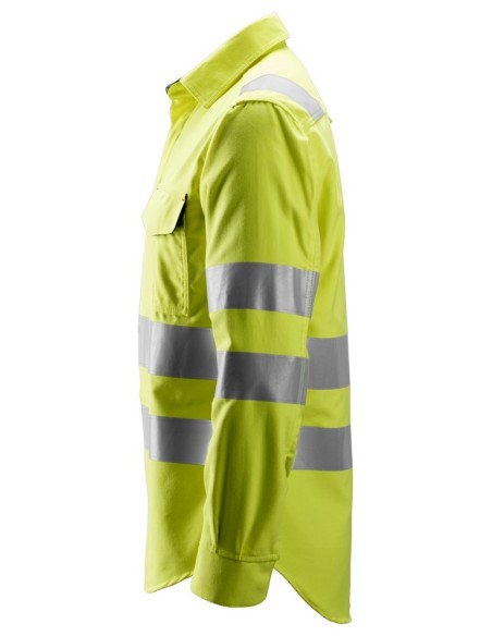 8565 Camisa de manga larga de alta visibilidad clase 3 para soldador ProtecWork amarillo