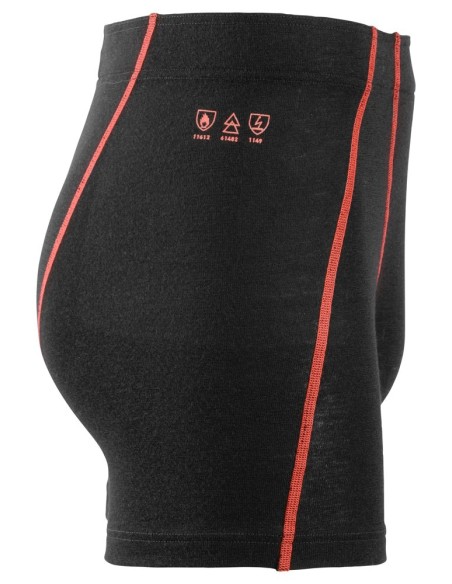 9464 Calzoncillos boxer de lana ProtecWork negro