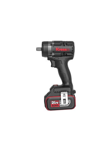 LLAVE DE IMPACTO BRUSHLESS 20V 1/2 700NM 2 BATERIAS 5,0AH KH276