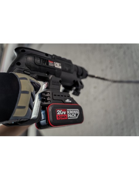 MARTILLO BRUSHLESS 20V 2J 2 BATERIAS 5,0AH KH381