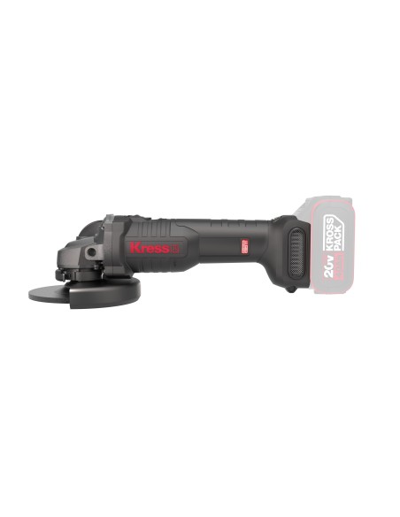 MINI AMOLADORA BRUSHLESS 20V 125MM 3 VELOCIDADES SIN BATERIAS KUH10.91