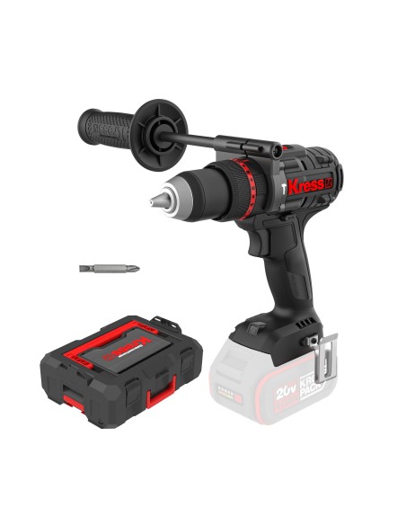 TALADRO PERCUTOR BRUSHLESS 20V 150NM SIN BATERIAS KUC35.91