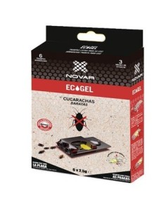 CEBO CUCARACHAS GEL 6PZ ECOGEL 15 GR