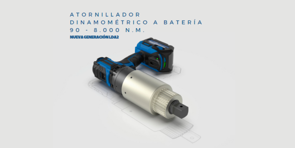 ATORNILLADOR DINAMOMETRICO A BATERIA 90 - 8.000 N.M.