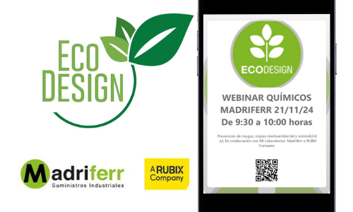 Webinar Químicos. Prevención de riesgos, mejora medioambiental y sostenibilidad